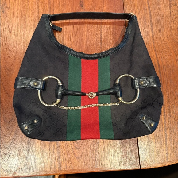 Gucci Black Horsebit bag - Picture 1 of 6